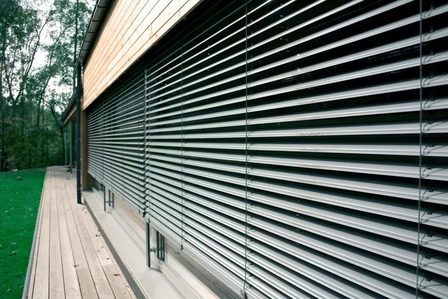 External Venetian blinds project