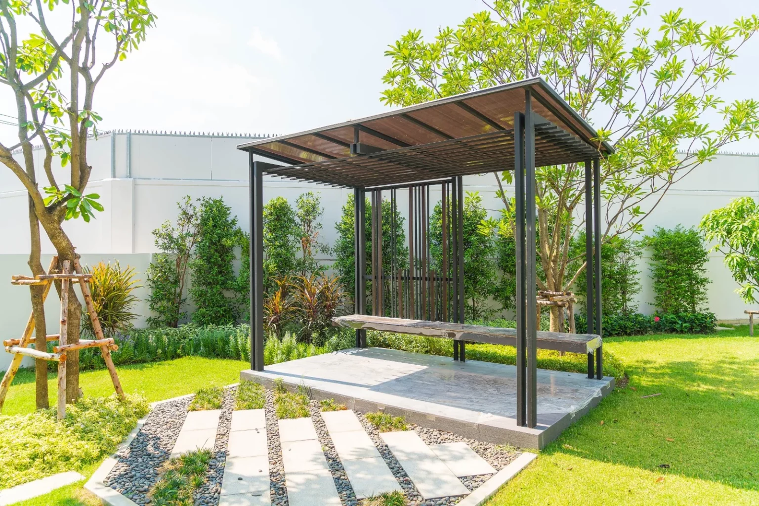 Pergola outdoor living project
