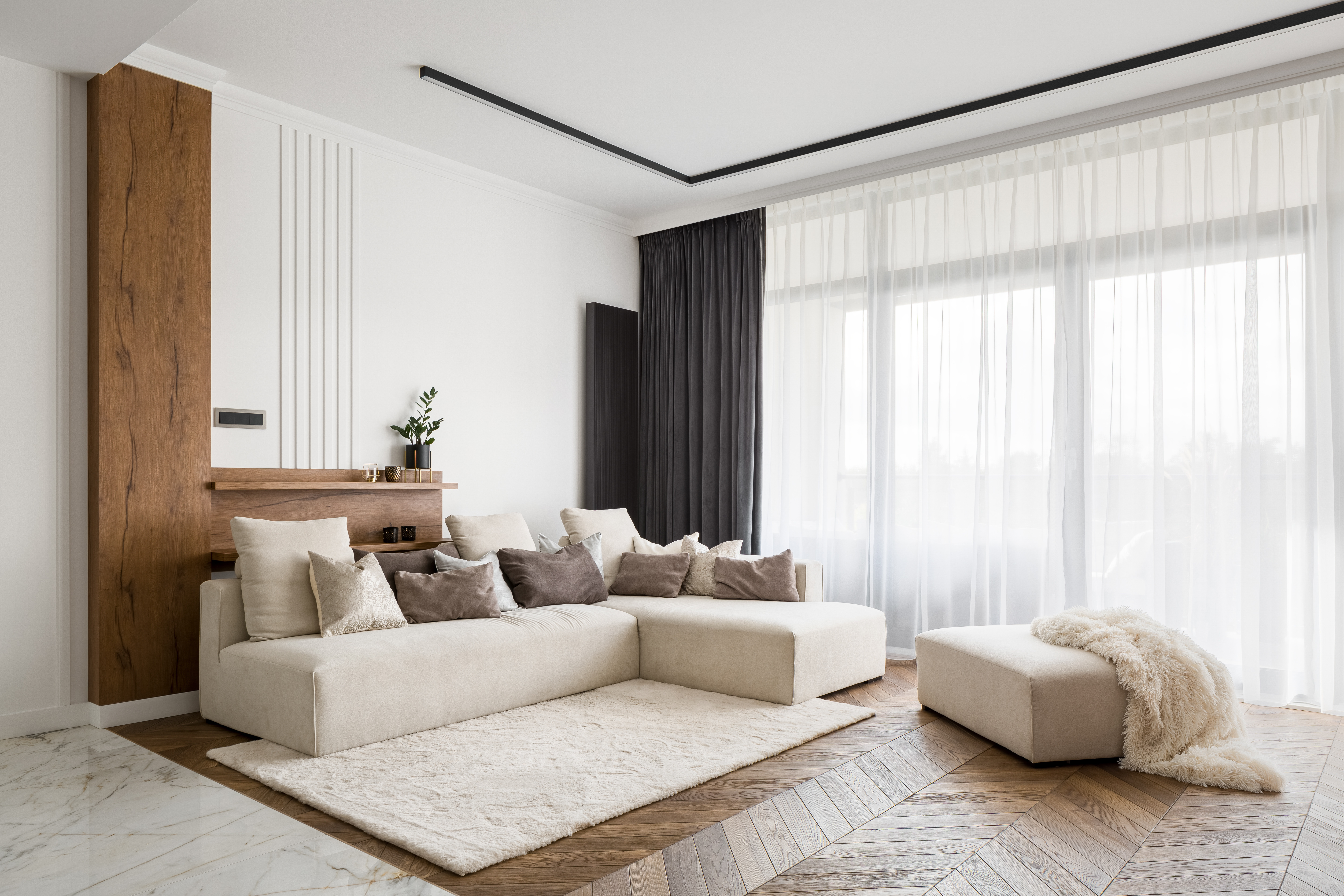 Made-to-measure curtains