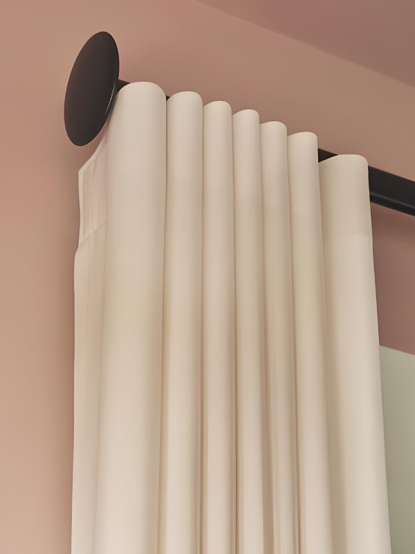 Curtain poles tracks and finishes