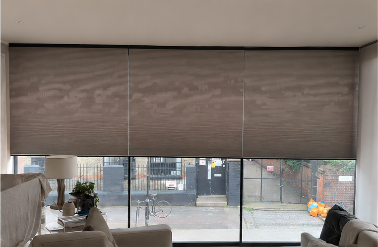 Blackout Pleated Blinds