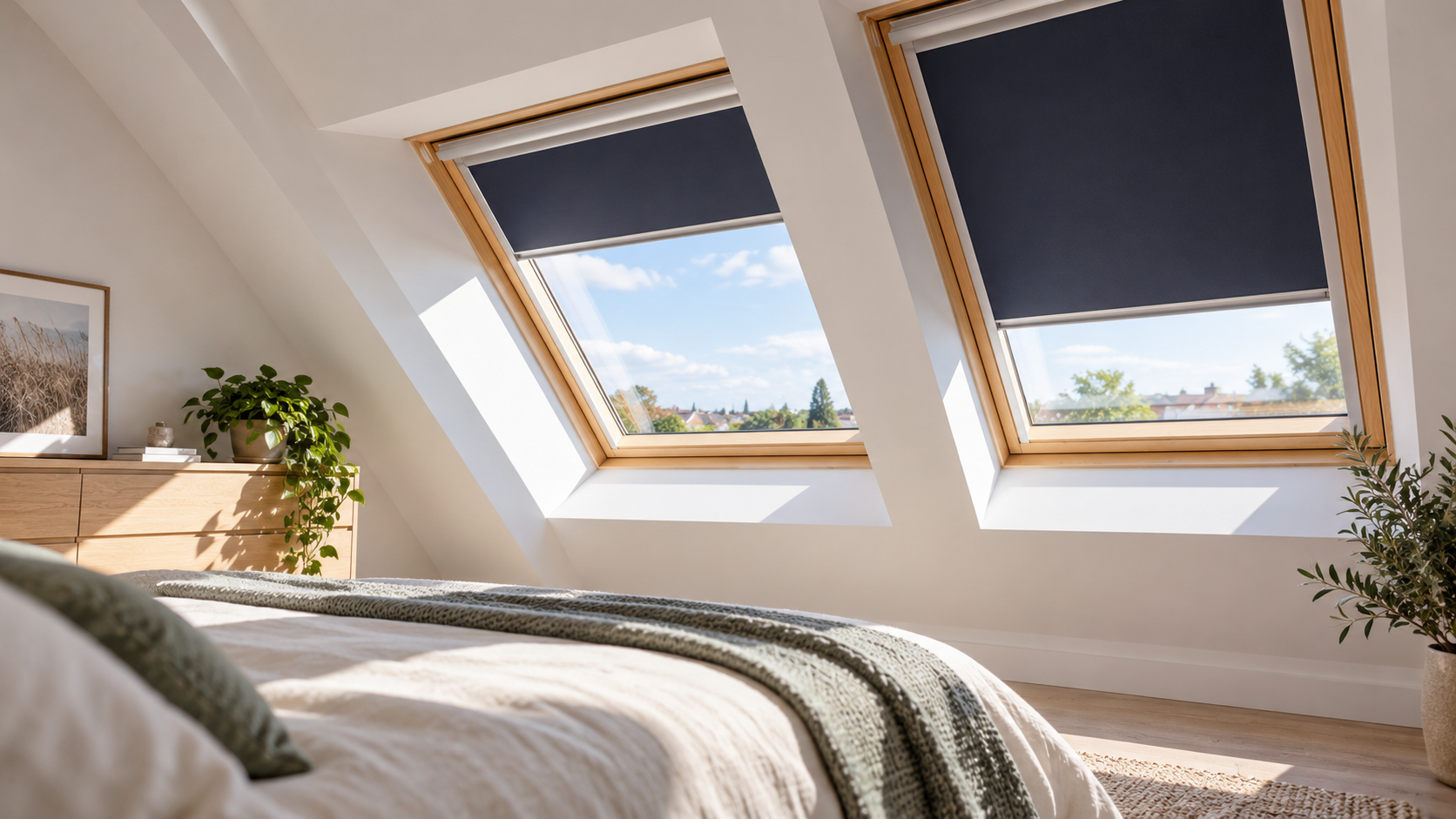 Made-to-measure Skylight and Rooflight Blinds in London