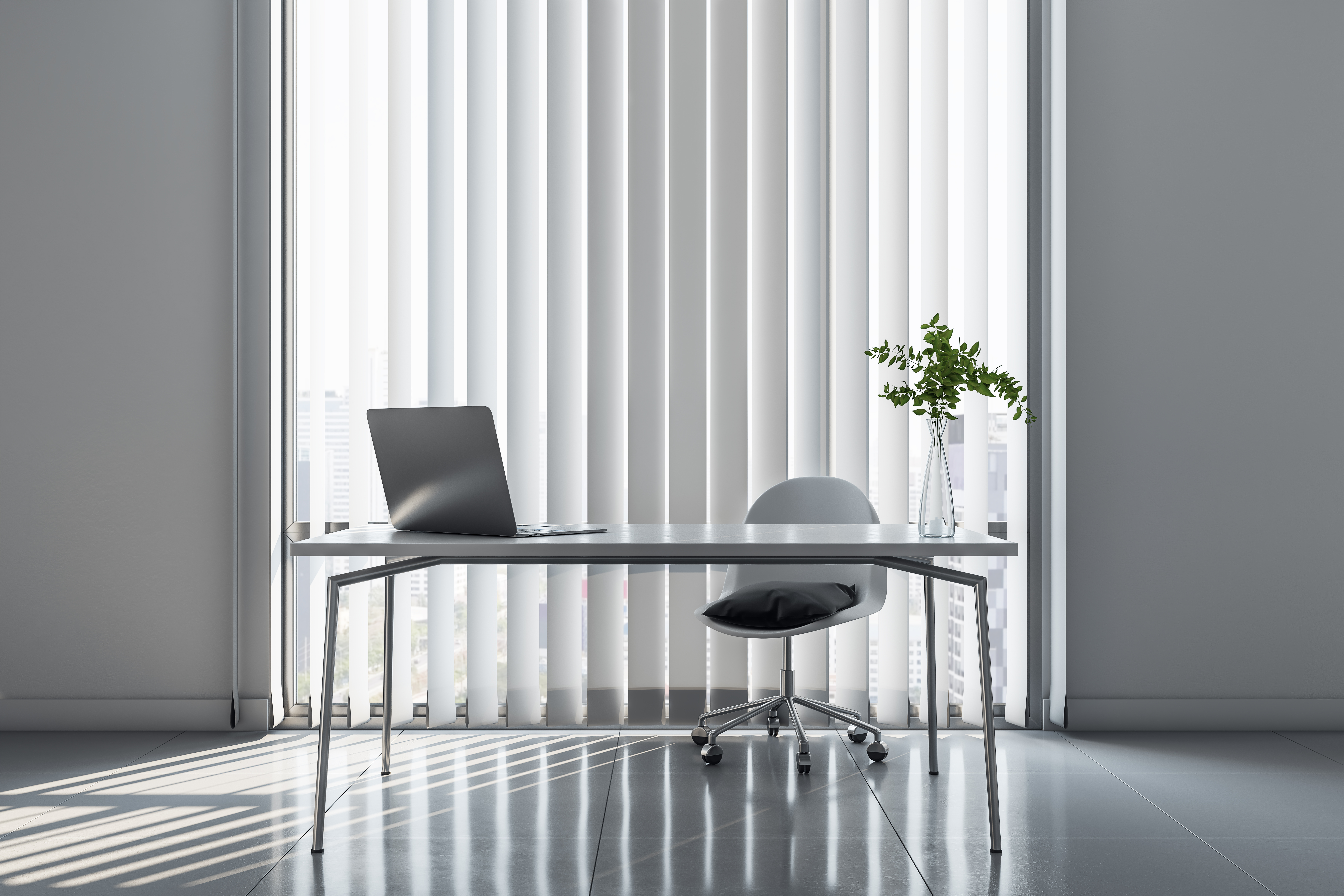Made-to-measure blinds for large windows in London