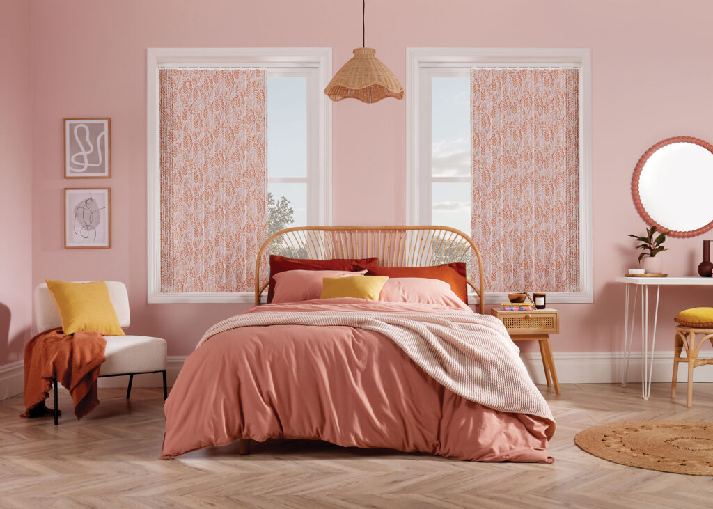 Textured and Decorative Vertical Blinds