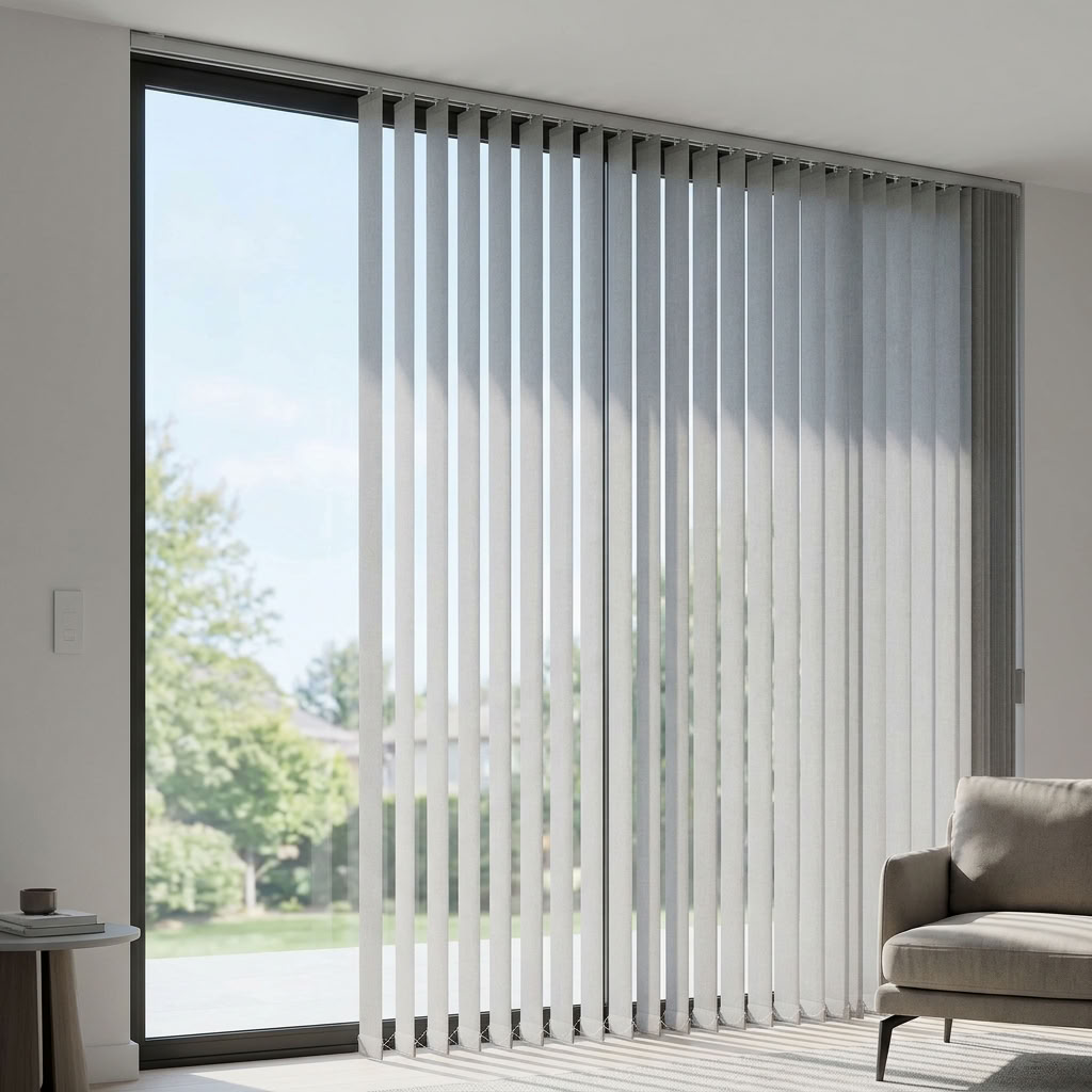 Vertical blinds for modern homes