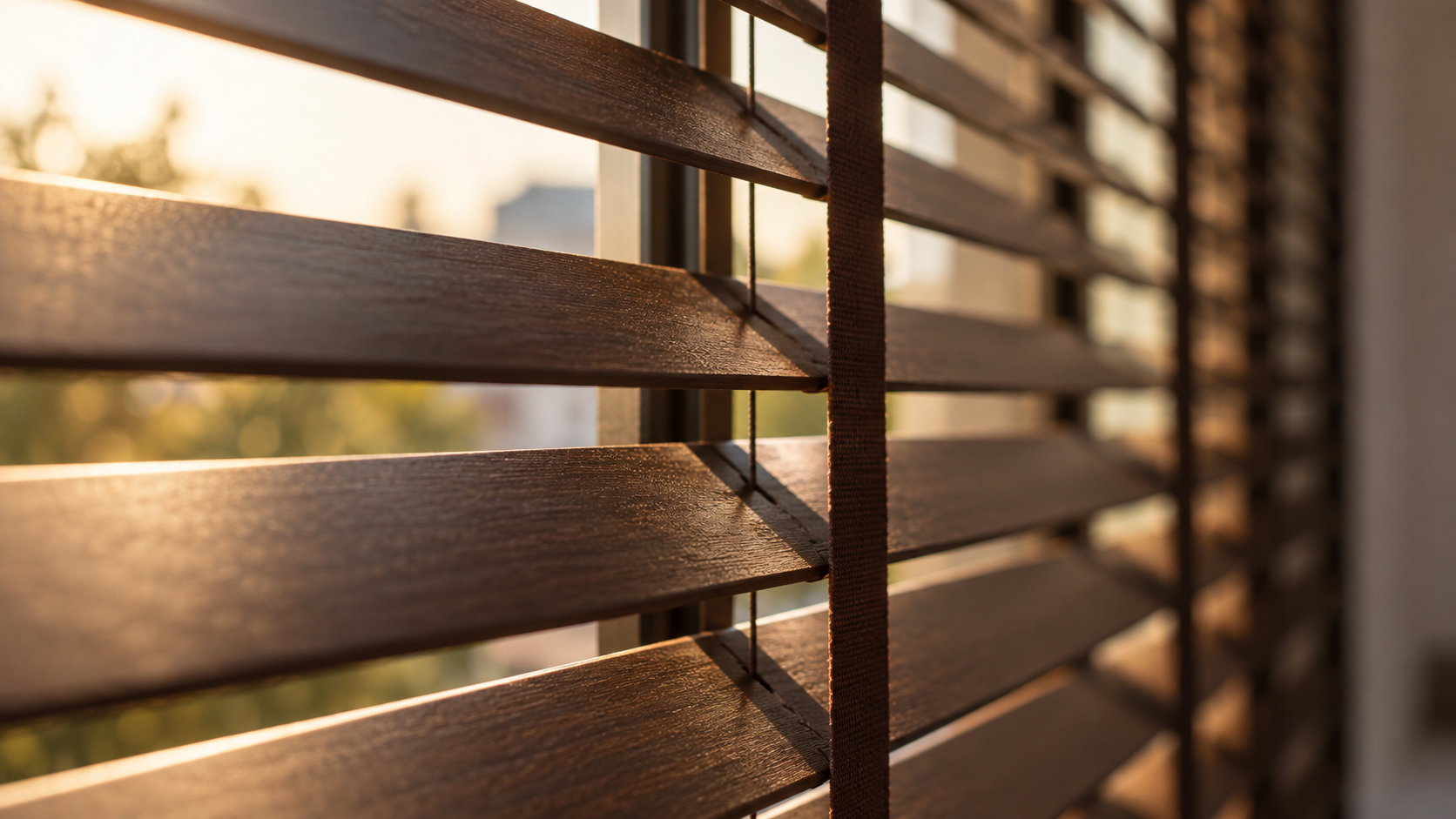 Wood and Wood-Effect Venetian Blinds
